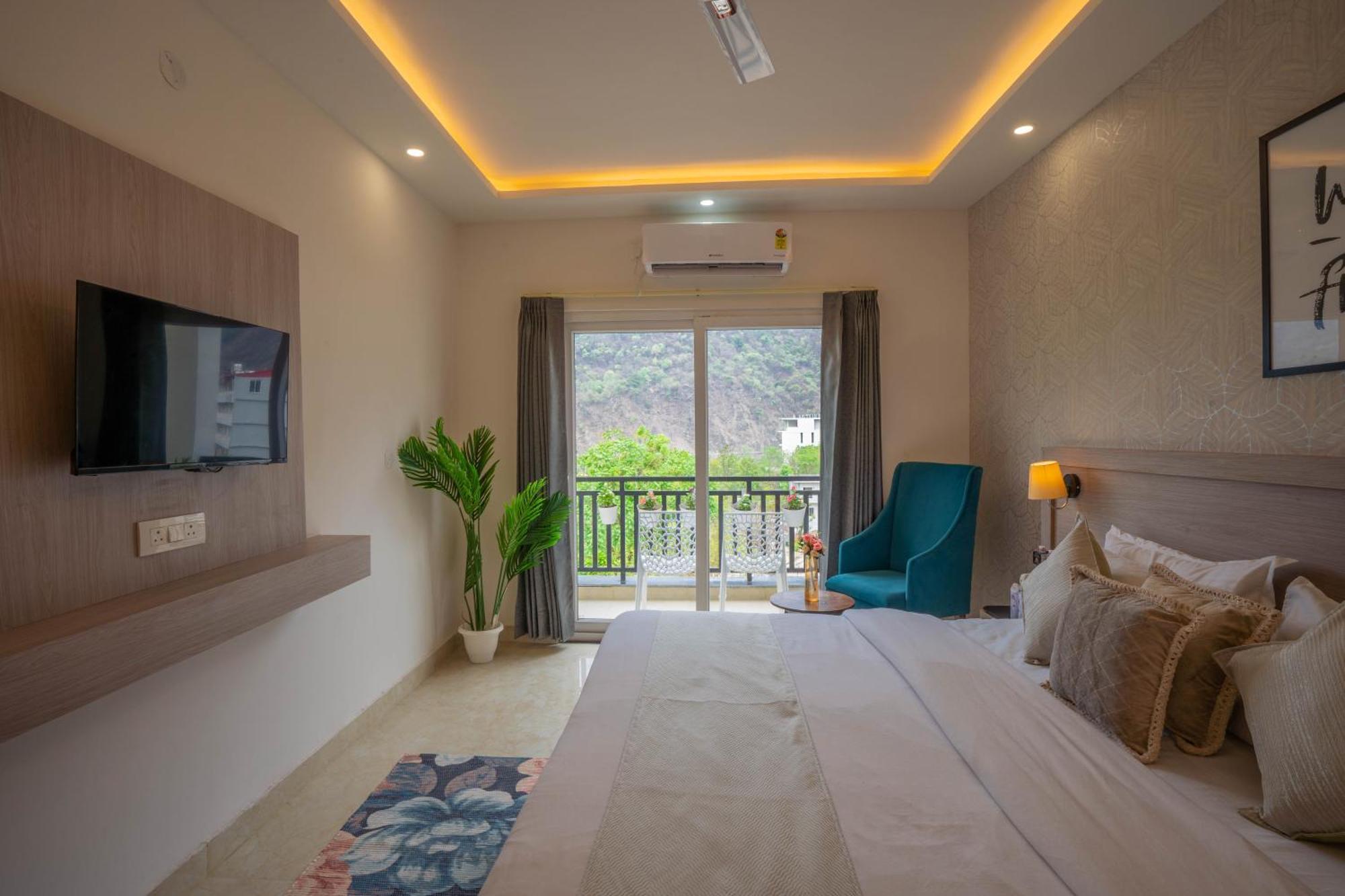 Perfectstayz Alpine Near Laxman Jhula Rishīkesh Extérieur photo